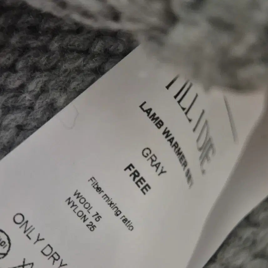 [BUNJANG] Til I Die Knit Warmer Set / 틸아이다이 니트 워머 세트 새상품