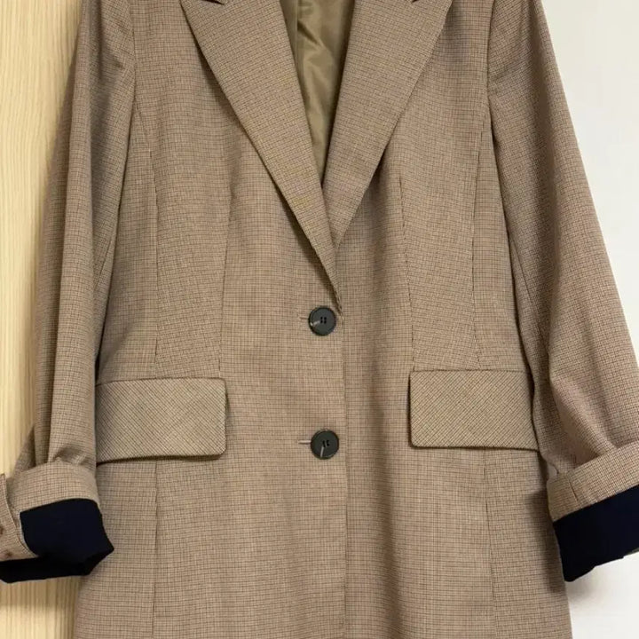 [BUNJANG] Roem Spring Autumn Check Jacket / 로엠 봄 가을용 체크자켓