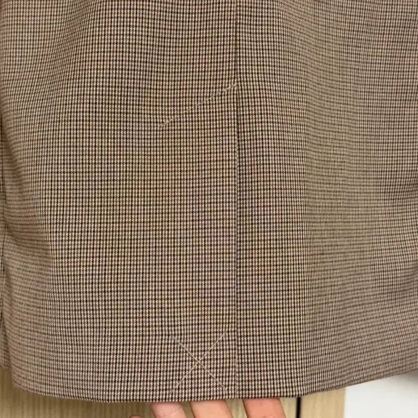 [BUNJANG] Roem Spring Autumn Check Jacket / 로엠 봄 가을용 체크자켓