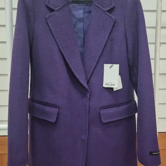[BUNJANG] Purple Coat (New) / 여성퍼플코트(새상품)