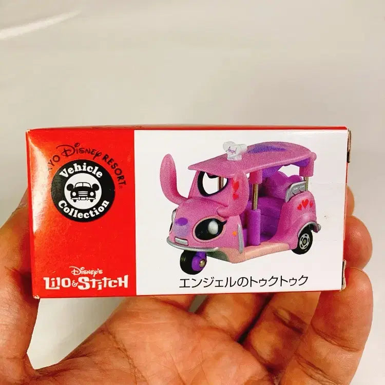[BUNJANG] Disney Angel Tuk-Tuk Tomica Set / 디즈니 비히클 컬렉션 엔젤 툭툭 토미카 세트
