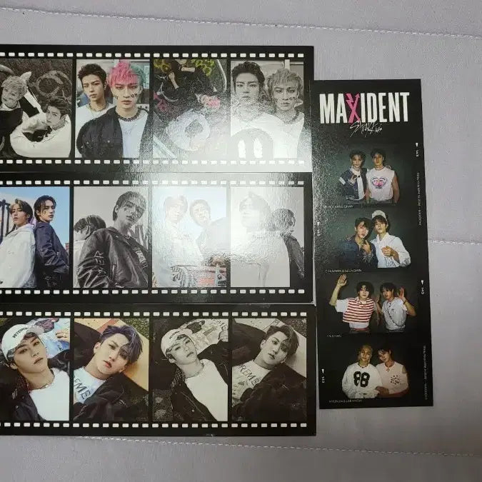 [BUNJANG] Stray Kids GO生 & MAXIDENT 4-Cut Photocard Bundle / 스키즈 고생앨범4컷3종+맥시던트4컷