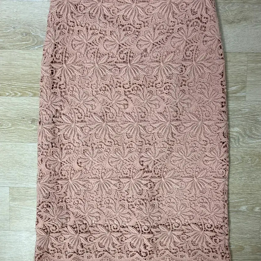 [BUNJANG] Mango Pink Lace Skirt / 망고매니플리즈 핑크 레이스 스커트