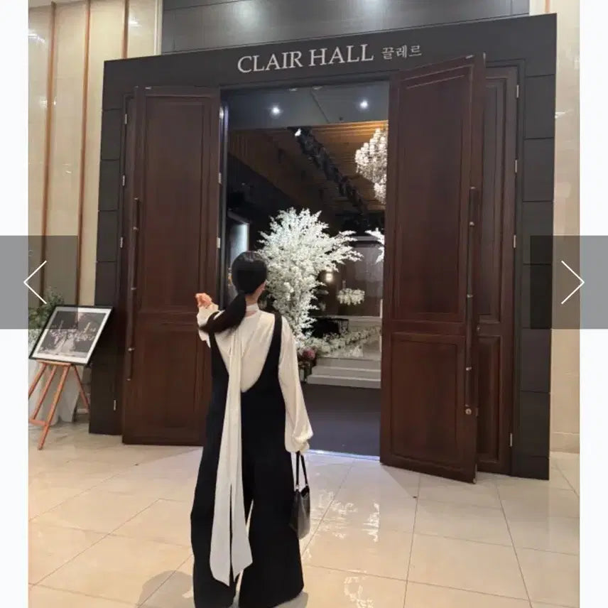 [BUNJANG] Outfit Tweed Jumpsuit / 아웃핏 트위드 점프수트