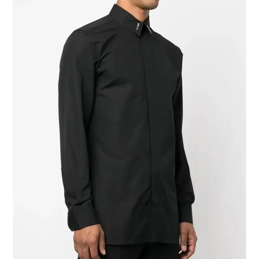 [BUNJANG] Givenchy Metal Logo Shirt / 지방시 메탈 로고 셔츠