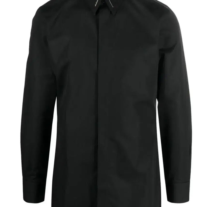 [BUNJANG] Givenchy Metal Logo Shirt / 지방시 메탈 로고 셔츠