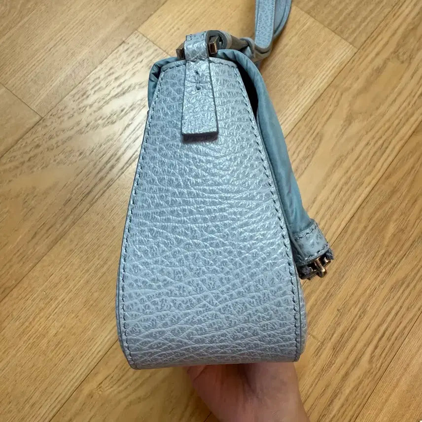 [BUNJANG] Maison Margiela 5ac Mini Shoulder Bag Sky Blue / 정품 마르지엘라 5ac 미니 숄더백 하늘색 미니백 가방