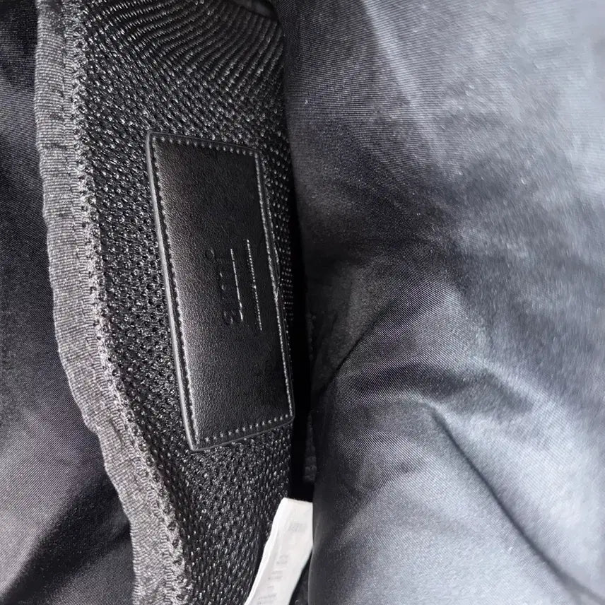 [BUNJANG] Ami Nylon &amp; Leather Backpack / 정품 아미 백팩 나일론 레더 가방 남녀공용