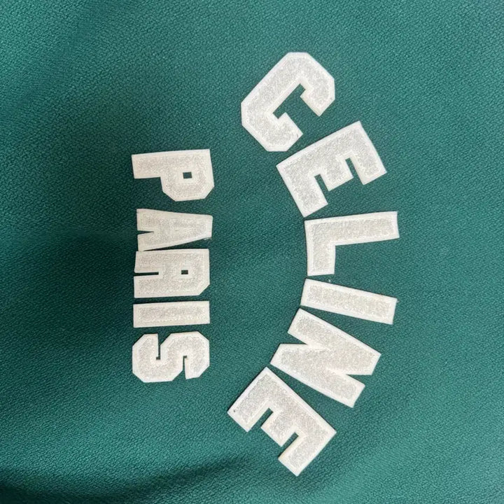 [BUNJANG] Celine Varsity Jacket Limited Edition / 셀린느 그린 바시티 자켓 한정판 50