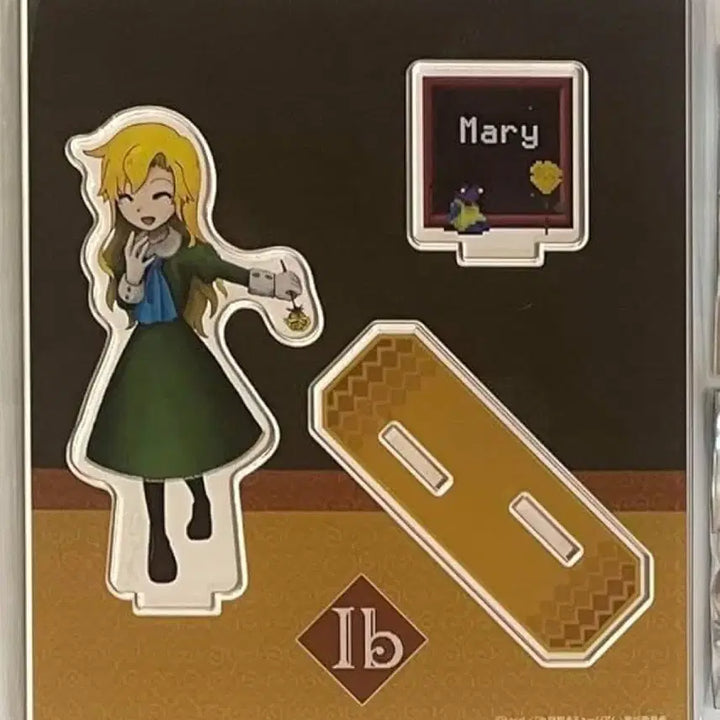 [BUNJANG] Ib Eve Tsukuru Game Mary Acrylic Stand Bundle Set / Ib 이브 쯔꾸르 게임 메리 아크릴 스탠드 2종 일괄 세트