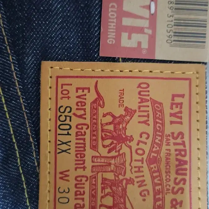 [BUNJANG] Levi's LVC 1944 501 Rigid Jeans / 리바이스 LVC 1944 501 리지드 USA 콘밀 30x34