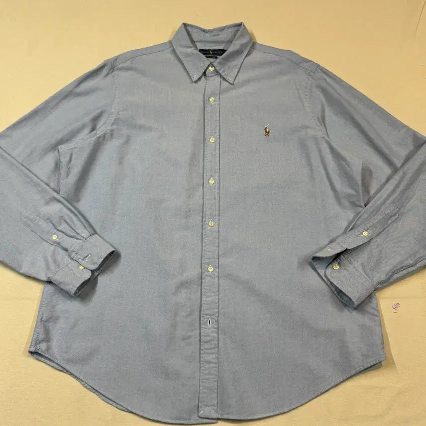 [SOLD OUT] XXL) 폴로 랄프로렌 클래식핏 옥스포드 셔츠 큐알탭 신형