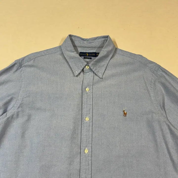 [SOLD OUT] XXL) 폴로 랄프로렌 클래식핏 옥스포드 셔츠 큐알탭 신형