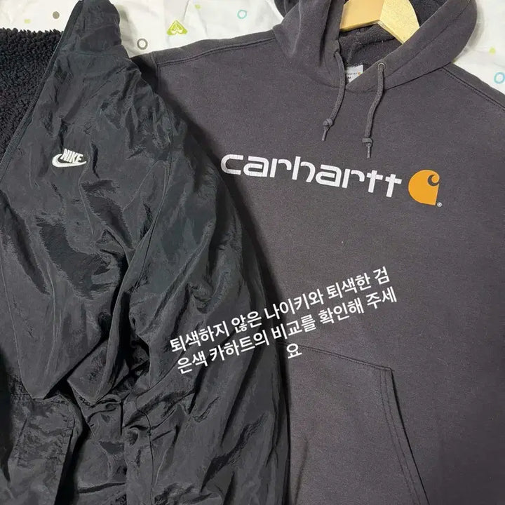 [BUNJANG] Carhartt 90s Logo Hoodie / 빈티지 90s 칼하트 로고 후드티 M 사이즈입니다