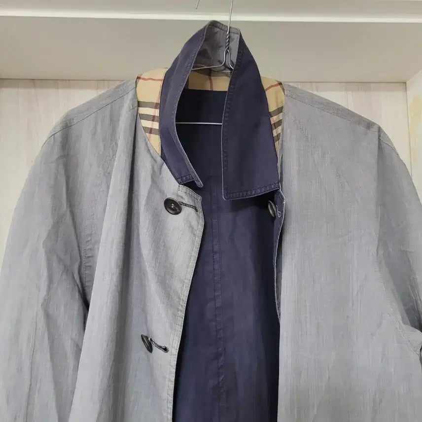 [BUNJANG] Burberry Reversible Cotton Trench Coat / 버버리 리버서블 양면 코튼 트렌치 코트