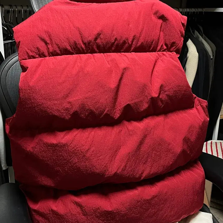 [BUNJANG] Umbro Red Vest Padded Jacket 95 / 엄브로 조끼패딩 레드 95