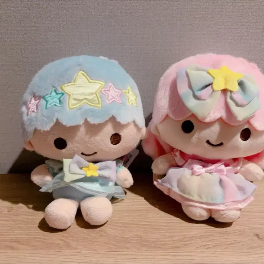 [BUNJANG] Kiki and Lala Sanrio Plush Doll Set / 키키라라 퓨로랜드한정