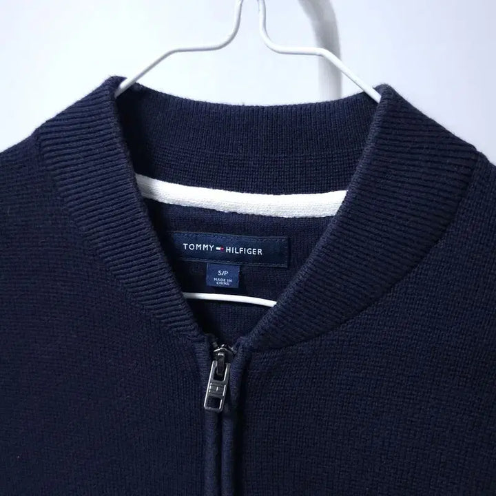 [BUNJANG] Tommy Hilfiger Knit Zip-up S / 타미힐피거 니트집업 S