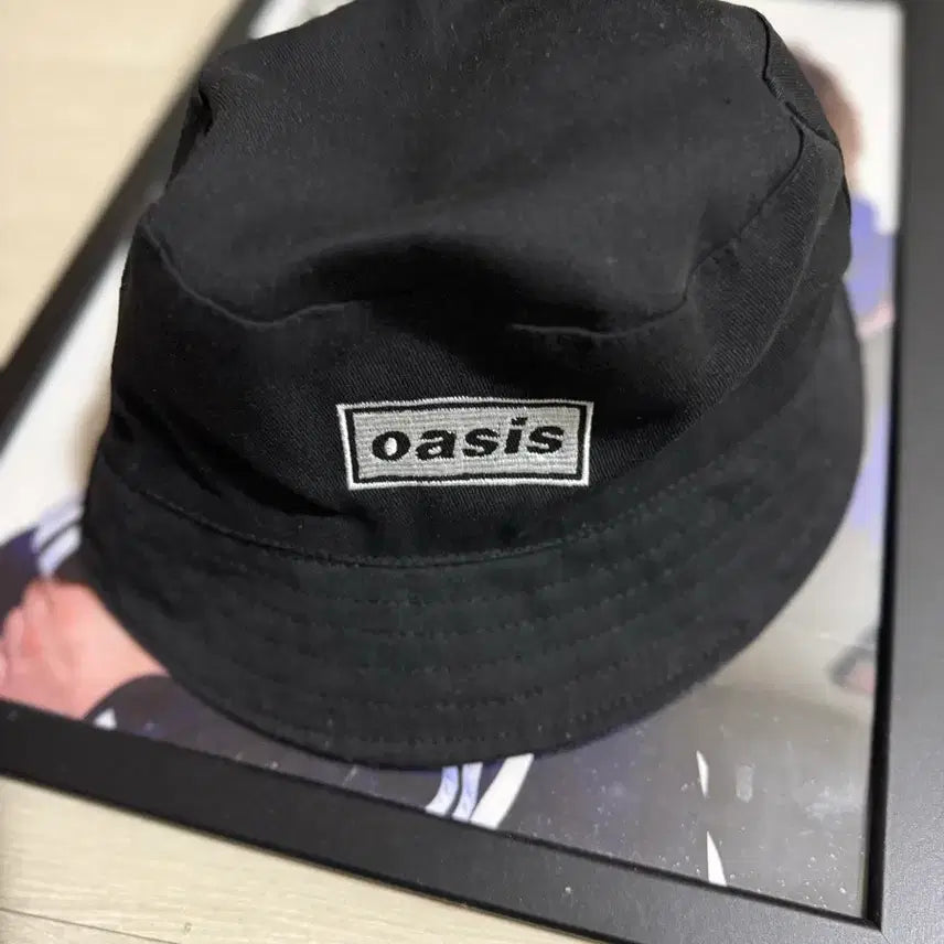 [SOLD OUT] 공식 오아시스 블랙 리버시블 버킷햇