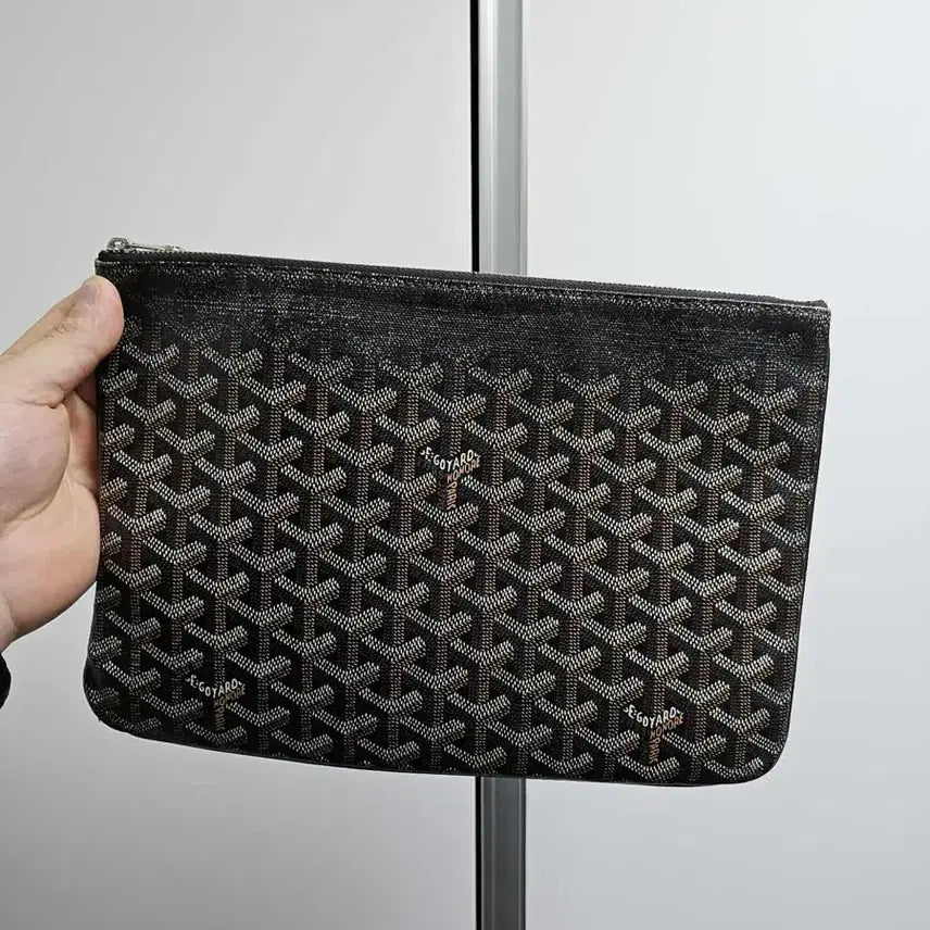 [BUNJANG] Goyard MM Clutch Black / (OS) 고야드 mm 클러치 블랙
