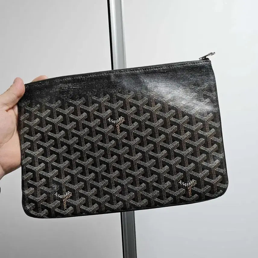 [BUNJANG] Goyard MM Clutch Black / (OS) 고야드 mm 클러치 블랙