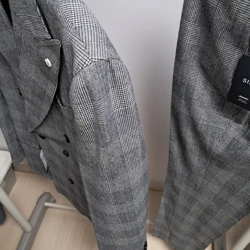 [BUNJANG] Sieg Double Breasted Suit Set / 지이크 더블브레스티드 더블수트 (이탈리아 수입 원단)