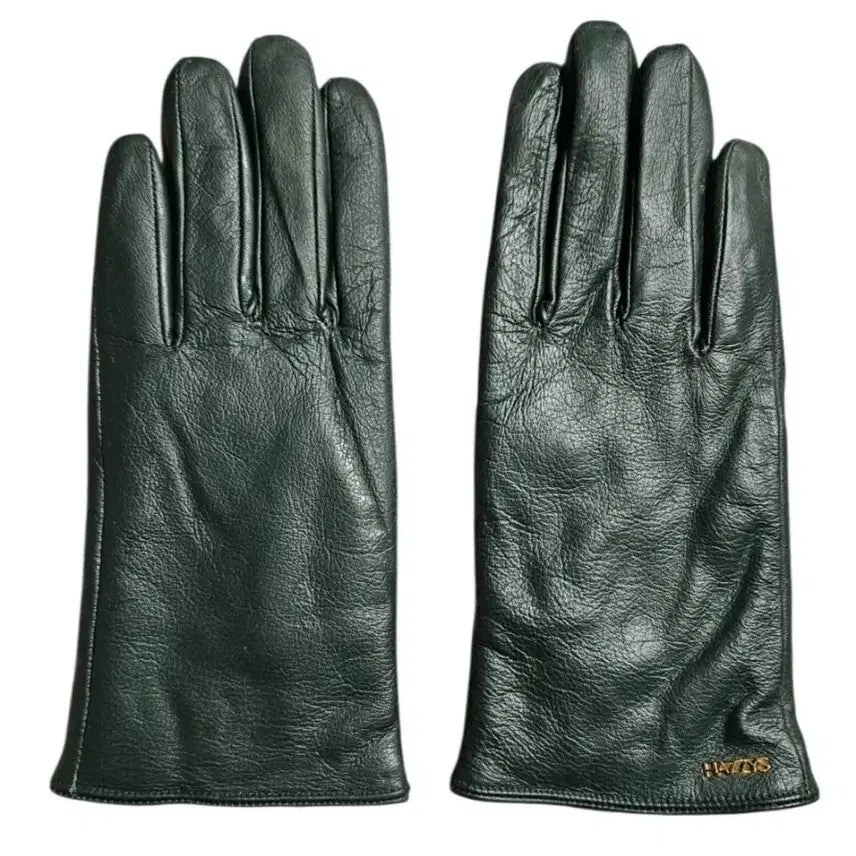 [BUNJANG] HAZZYS Women's Leather Smart Touch Gloves / 헤지스 여성 양가죽 스마트터치 장갑 딥그린 | 상태좋음 | 시즌정리