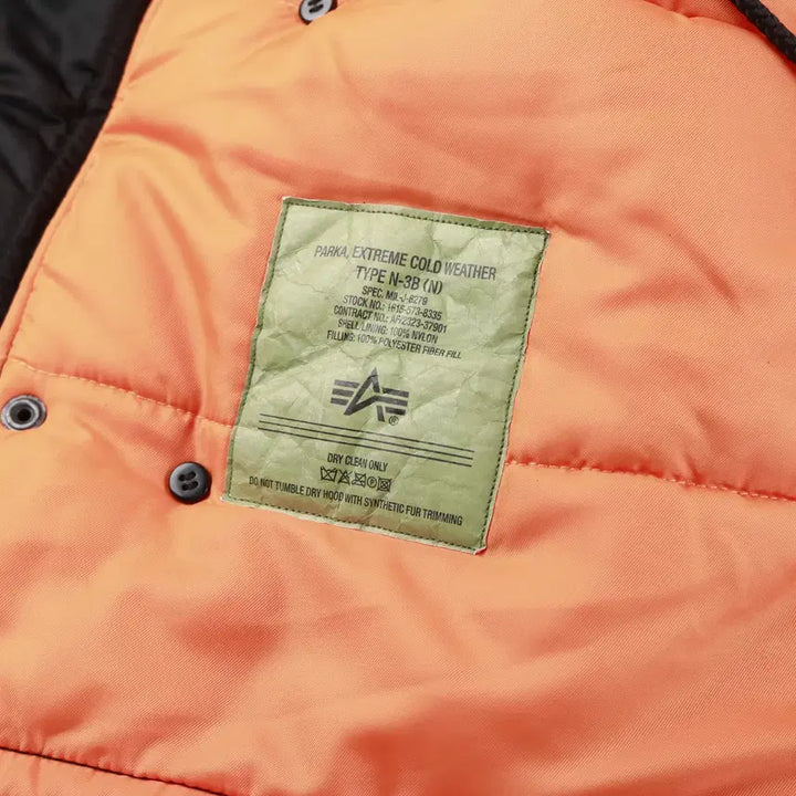 [BUNJANG] [XS] Alpha Industries N-3B Flight Jacket / [XS] 알파 인더스트리 N-3B 플라이트 자켓