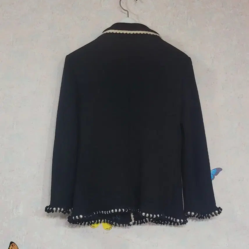 [BUNJANG] Moschino Pearl Knit Jacket / 모스키노 진주 니트 자켓