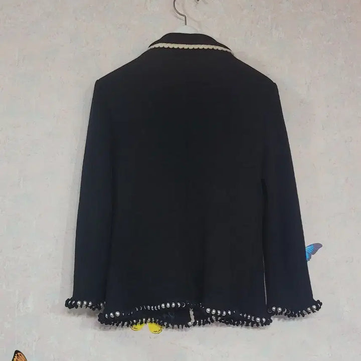 [BUNJANG] Moschino Pearl Knit Jacket / 모스키노 진주 니트 자켓