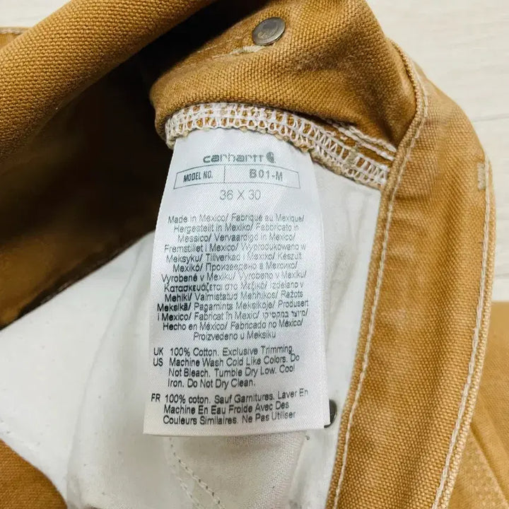 [BUNJANG] Carhartt B01 Double Knee Carpenter Pants / 칼하트 B01 더블니 카펜터 팬츠 36 유럽판