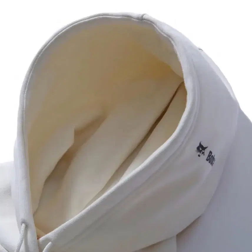 [BUNJANG] Bobcat White Hoodie / 밥캣 화이트 후드티