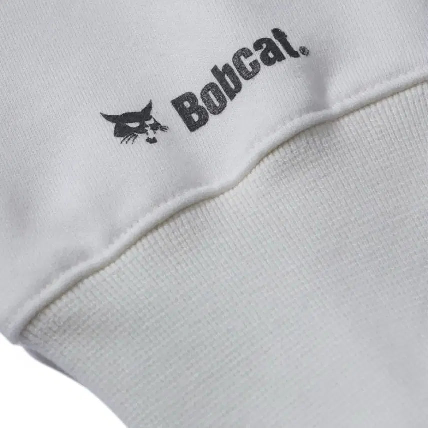 [BUNJANG] Bobcat White Hoodie / 밥캣 화이트 후드티