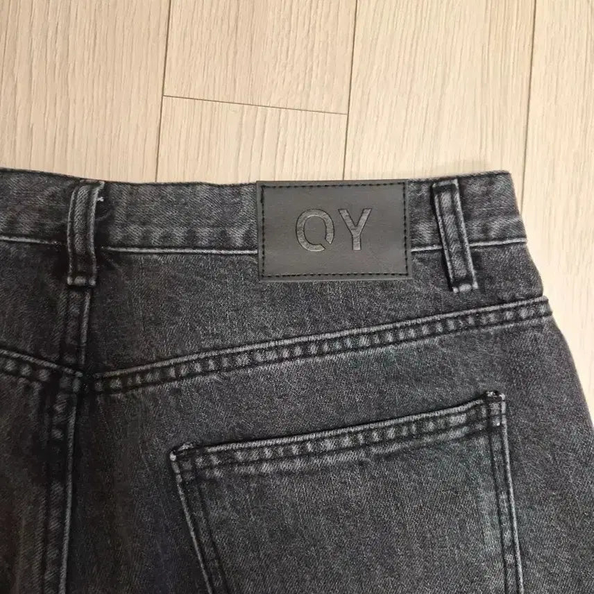 [BUNJANG] OY Paint Washing Denim Black / 오와이(OY) 페인트 워싱 데님 블랙