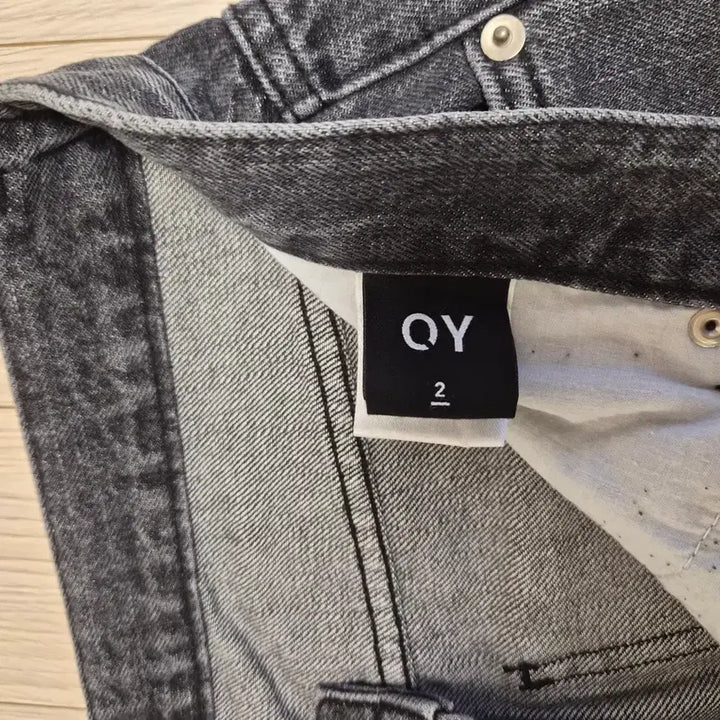 [BUNJANG] OY Paint Washing Denim Black / 오와이(OY) 페인트 워싱 데님 블랙