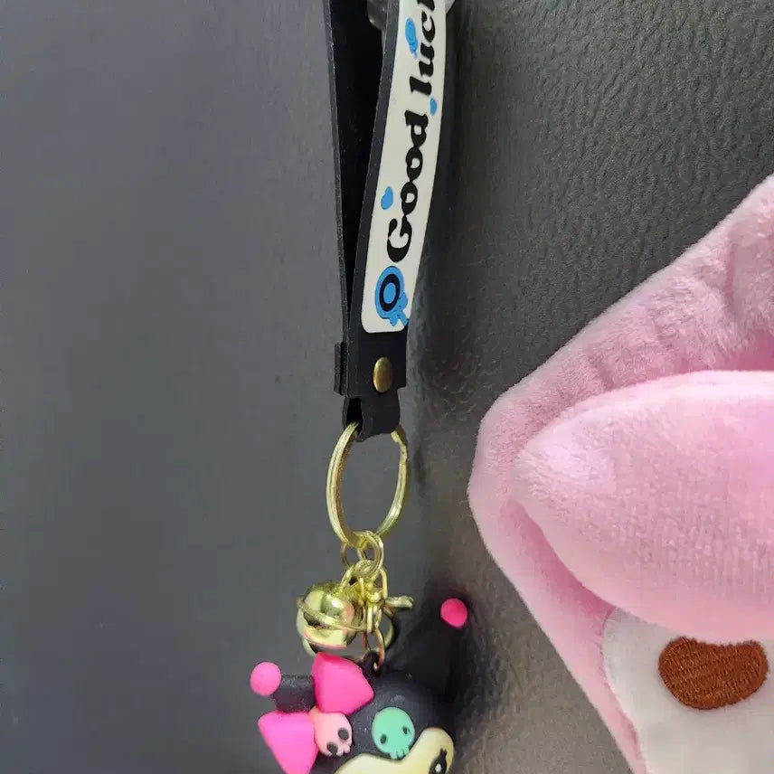 [BUNJANG] My Melody &amp; Kuromi Pouch, Keyring, Card Holder Bundle Set / "마이멜로디와 쿠로미" [파우치. 키링.카드홀더]