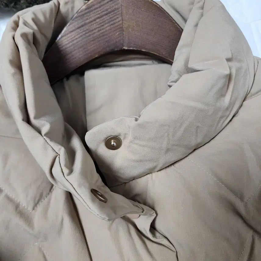 [BUNJANG] ODD FOU Diamond Quilted Bomber Jacket Beige 42 / 오드 봄버 포우 다이아 퀼팅 점퍼 베이지 42