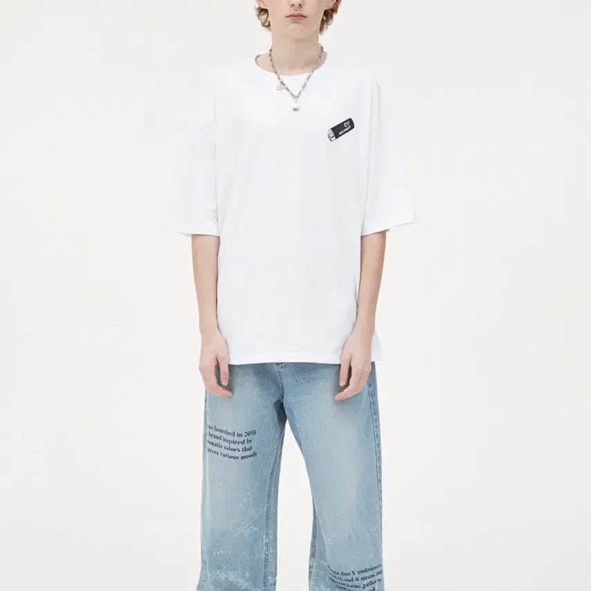 [BUNJANG] OY Painting Washing Denim Blue / 오와이(OY) 페인팅 워싱 데님 블루