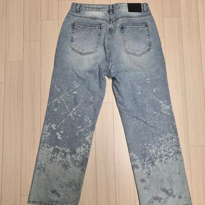 [BUNJANG] OY Painting Washing Denim Blue / 오와이(OY) 페인팅 워싱 데님 블루