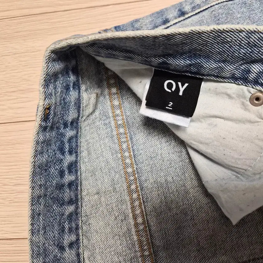 [BUNJANG] OY Painting Washing Denim Blue / 오와이(OY) 페인팅 워싱 데님 블루