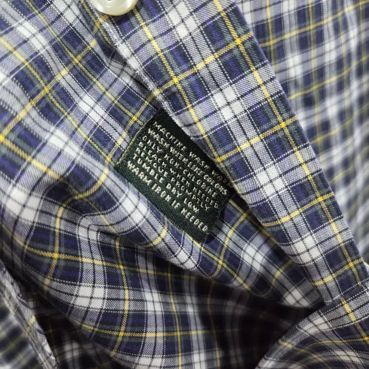 [BUNJANG] Lauren Ralph Lauren Button-Down Checkered Shirt / 로렌랄프로렌 버튼다운 체크셔츠