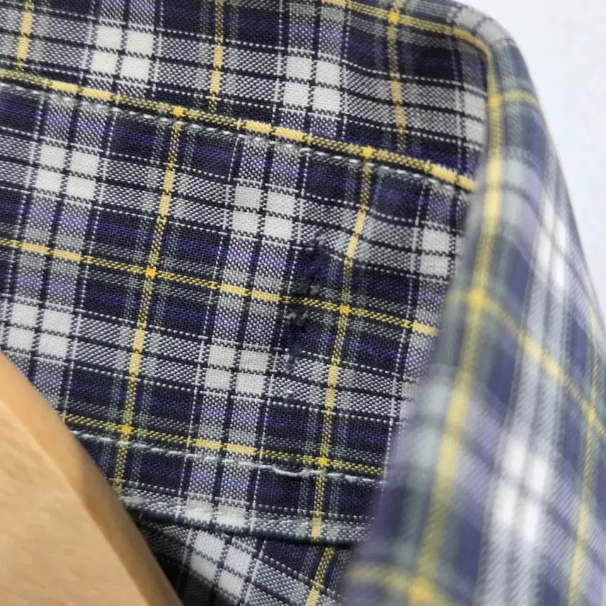 [BUNJANG] Lauren Ralph Lauren Button-Down Checkered Shirt / 로렌랄프로렌 버튼다운 체크셔츠
