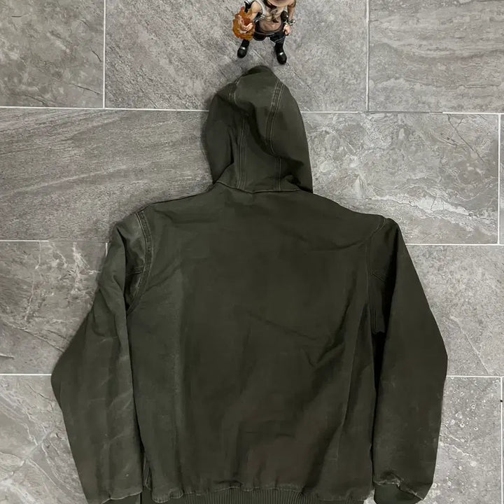 [BUNJANG] Carhartt J130 ARG Duck Active Hooded Jacket (L-TALL) / (L-TALL)칼하트 덕 액티브 후드자켓 J130 ARG 아미그린