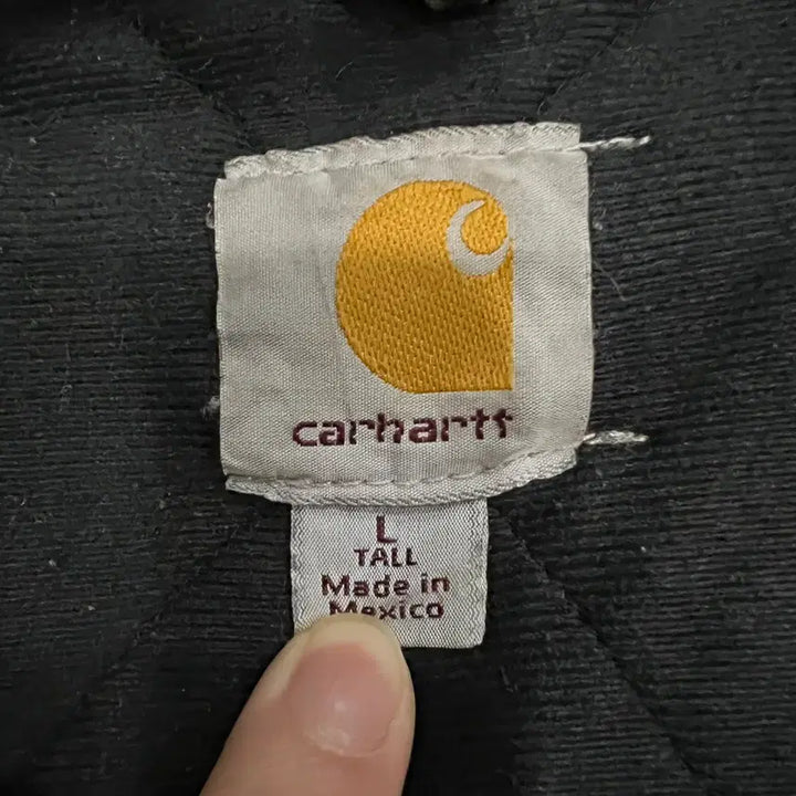 [BUNJANG] Carhartt J130 ARG Duck Active Hooded Jacket (L-TALL) / (L-TALL)칼하트 덕 액티브 후드자켓 J130 ARG 아미그린