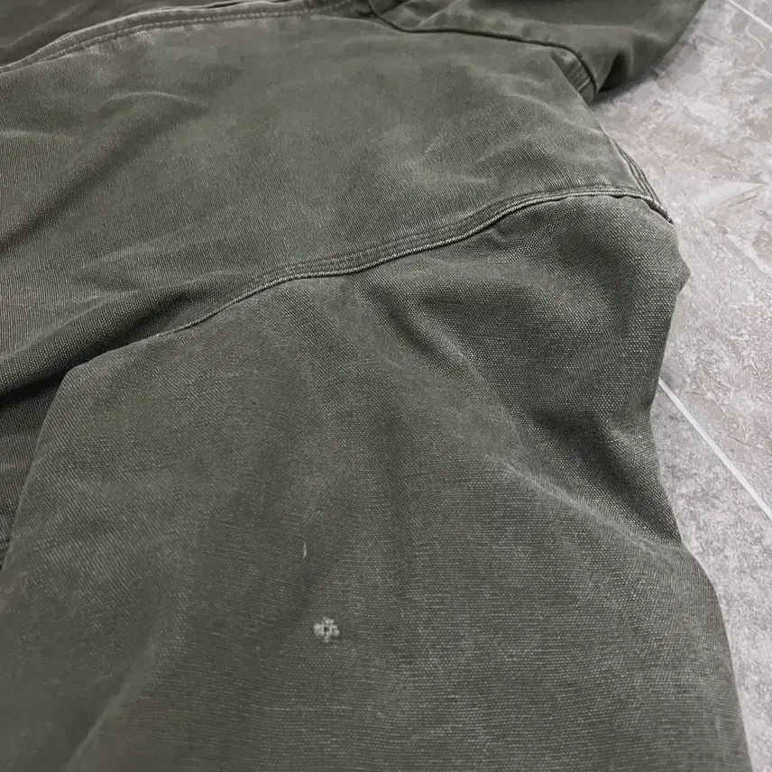 [BUNJANG] Carhartt J130 ARG Duck Active Hooded Jacket (L-TALL) / (L-TALL)칼하트 덕 액티브 후드자켓 J130 ARG 아미그린