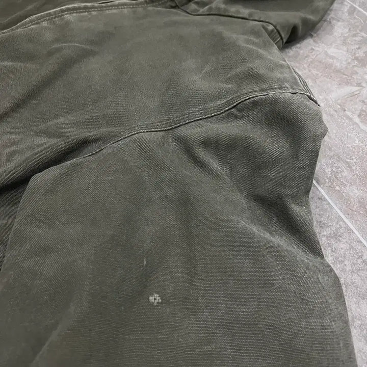 [BUNJANG] Carhartt J130 ARG Duck Active Hooded Jacket (L-TALL) / (L-TALL)칼하트 덕 액티브 후드자켓 J130 ARG 아미그린