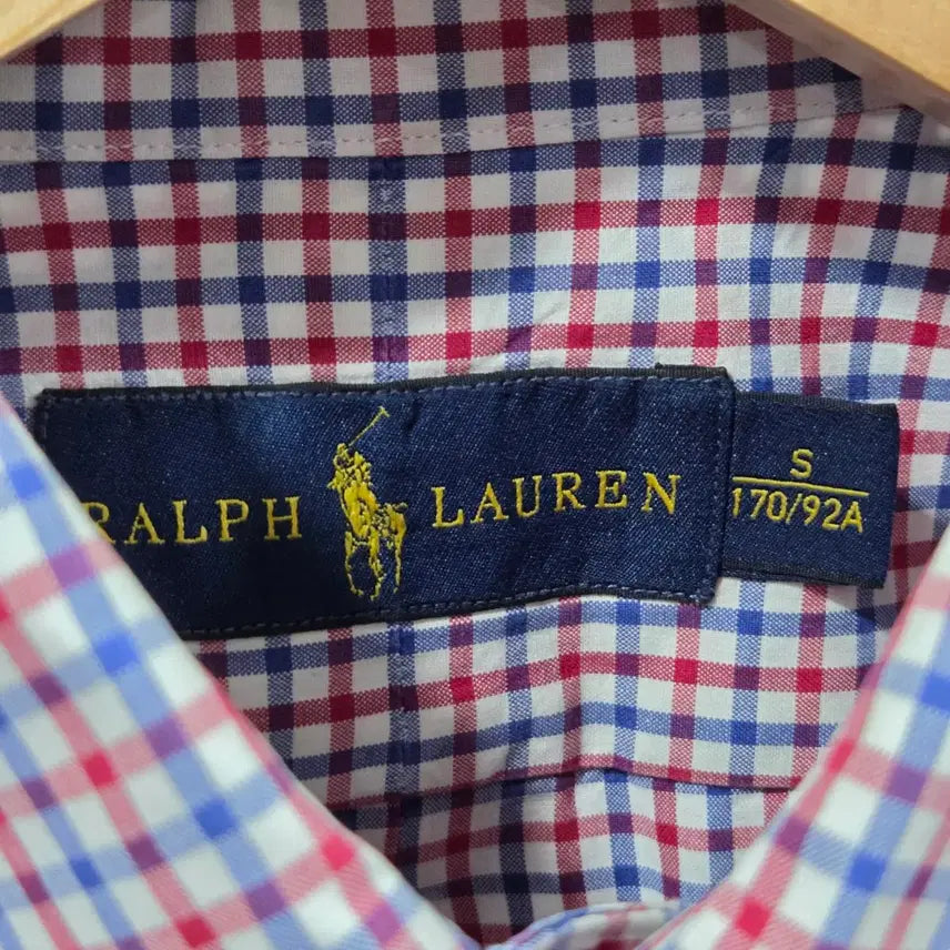 [BUNJANG] Polo Ralph Lauren Button-Down Check Shirt / 폴로랄프로렌 버튼다운 체크셔츠 S