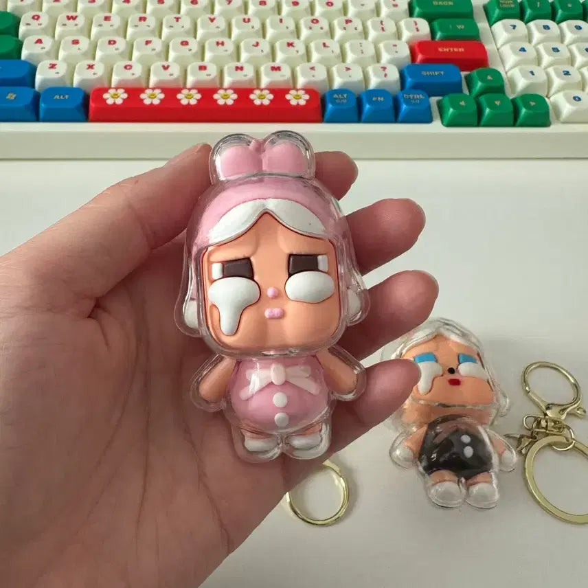 [BUNJANG] Crying Baby Keyring Set / 크라잉베이비 키링 세트 새상품