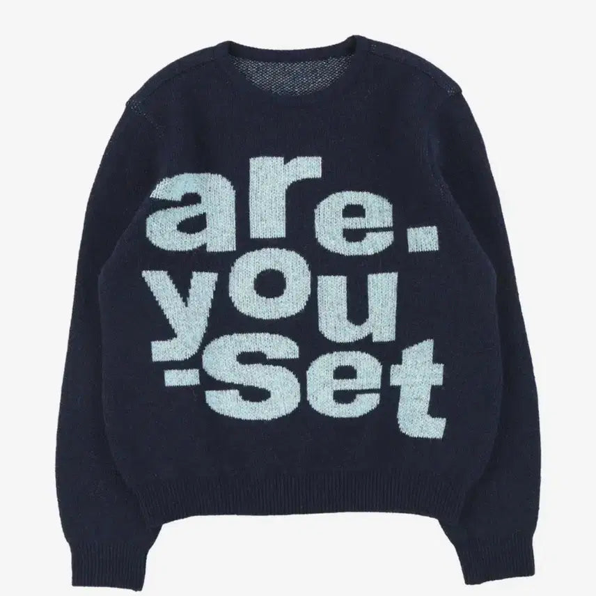 [BUNJANG] The Coldest Moment Navy Knit Sweater / 이번주만 싸게) 더콜디스모먼트 니트