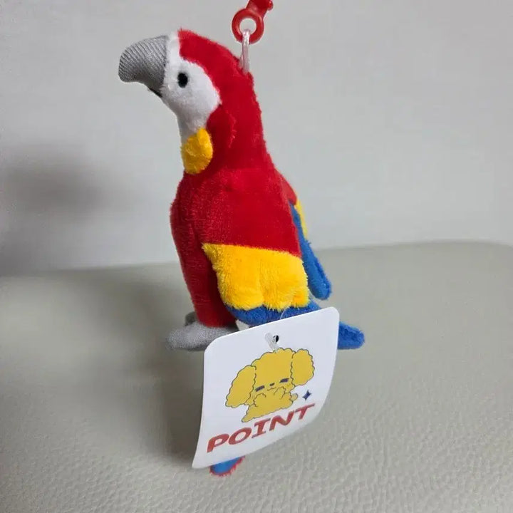 [BUNJANG] POINT Parrot Doll Keychain / POINT 앵무새 인형 키링